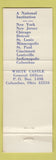 Matchbook Cover - White Castle Hamburgers