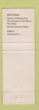 Matchbook Cover - Cafe Azteca Chicago IL