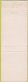 Matchbook Cover - Just Pants St Louis MO
