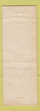 Matchbook Cover - 1959 Chevrolet LG Maxton Angola IN low phone # WEAR