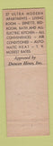Matchbook Cover - Brookgreen Meadows Court Mount Pleasant SC