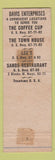 Matchbook Cover - Lee's Restaurant Sands Texarkana AR