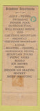 Matchbook Cover - Broadmoor Hotel Colorado Springs