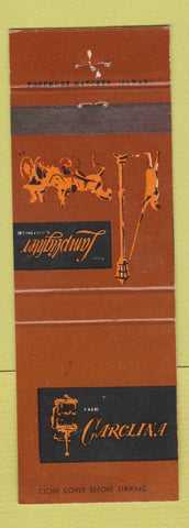 Matchbook Cover - The Carolina Lamplighter Lounge WEAR