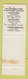 Matchbook Cover - The Carolina Lamplighter Lounge WEAR