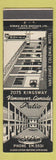 Matchbook Cover - Vancouver Colonial Motel Vancouver BC