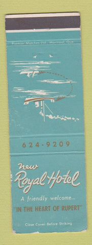 Matchbook Cover - Royal Hotel WEAR