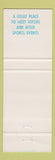 Matchbook Cover - Admiral Hotel Burnaby BC
