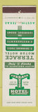 Matchbook Cover - Terrace Motor Hotel Austin TX