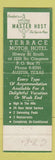 Matchbook Cover - Terrace Motor Hotel Austin TX