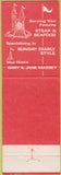 Matchbook Cover - King's Table Geneseo IL