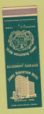 Matchbook Cover - James Robertson Hotel Nashville TN