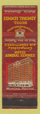 Matchbook Cover - Hotel Admiral Semmes Mobile AL WEAR