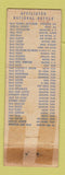 Matchbook Cover - Hotel Admiral Semmes Mobile AL WEAR