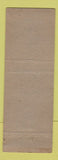 Matchbook Cover - Thomas Jefferson Monticello Hotel Charlottesville VA