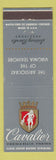 Matchbook Cover - Cavalier Hotel Virginia Beach VA