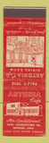 Matchbook Cover - Carlson Fuel Supply Koppers Coke Coal Chicago WEAR