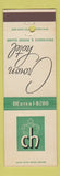 Matchbook Cover - Crown Hotel Providence RI
