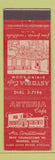 Matchbook Cover - Astoria Cafe Warren OH WEAR