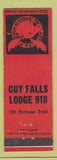 Matchbook Cover - Moose Lodge Cuyahoga Falls WEAR