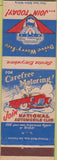 Matchbook Cover - National Automobile Club girlie