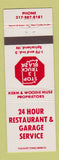 Matchbook Cover - Stop 3 Truck Plaza Spiceland IN