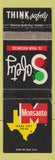 Matchbook Cover - Safety Monsanto Texas City TX