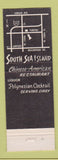 Matchbook Cover - South Sea Island Chinese Cleveland OH
