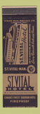 Matchbook Cover - St Vital Hotel MB
