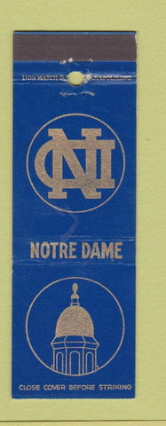 Matchbook Cover - Notre Dame University South Bend IN
