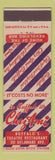 Matchbook Cover - Chez Ami Buffalo NY girlie
