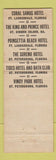 Matchbook Cover - Holiday Hotel Fort Lauderdale FL
