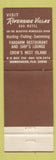 Matchbook Cover - Homosassa Springs FL WEAR