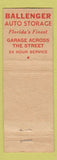 Matchbook Cover - New Florida Hotel Lakeland FL WEAR