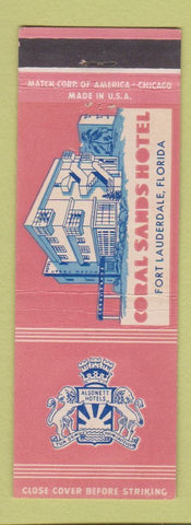 Matchbook Cover - Coral Sands Hotel Fort Lauderdale FL