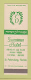 Matchbook Cover - Suwannee Hotel St Petersburg FL