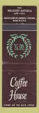 Matchbook Cover - Waldorf Astoria Hotel New York City Coffee House WEAR