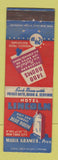 Matchbook Cover - Hotel Lincoln New York City