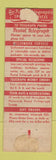 Matchbook Cover - Hotel Lincoln New York City