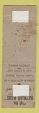 Matchbook Cover - Hotel Hayward Los Angeles CA WORN