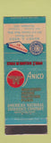 Matchbook Cover - Henry Reed Ainco Insurance Hot Springs AR