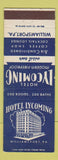 Matchbook Cover - Hotel Lycominb Williamsport PA