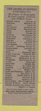 Matchbook Cover - Hotel Lycominb Williamsport PA