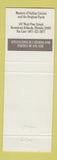 Matchbook Cover - Vivaldi Italian Restaurant Orlando FL