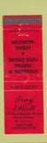 Matchbook Cover - Tony Elliott Painting West Hobart Australia WEAR
