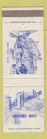 Matchbook Cover - Fort Hamilton Officers Mess