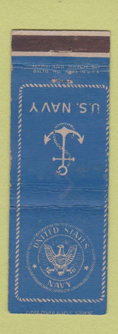 Matchbook Cover - US Navy WEAR
