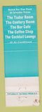 Matchbook Cover - Hotel Commodore New York City DD Bean WEAR
