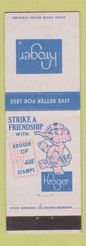 Matchbook Cover - Kroger Grocery Stores