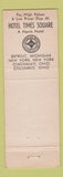 Matchbook Cover - Hotel Times Square New York City